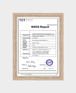 MSDS certification