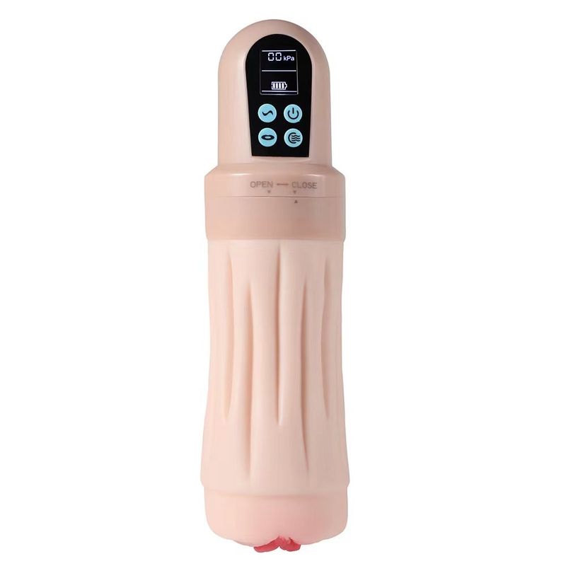 Xise Vibrating Pussy Masturbator Sucking Realistic Vagina Dual Layers With Strong Sensation For Men