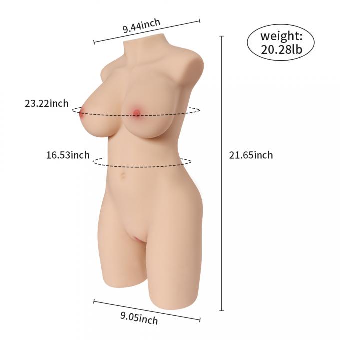 Miah TPR Sex Doll Torso quality inspection
