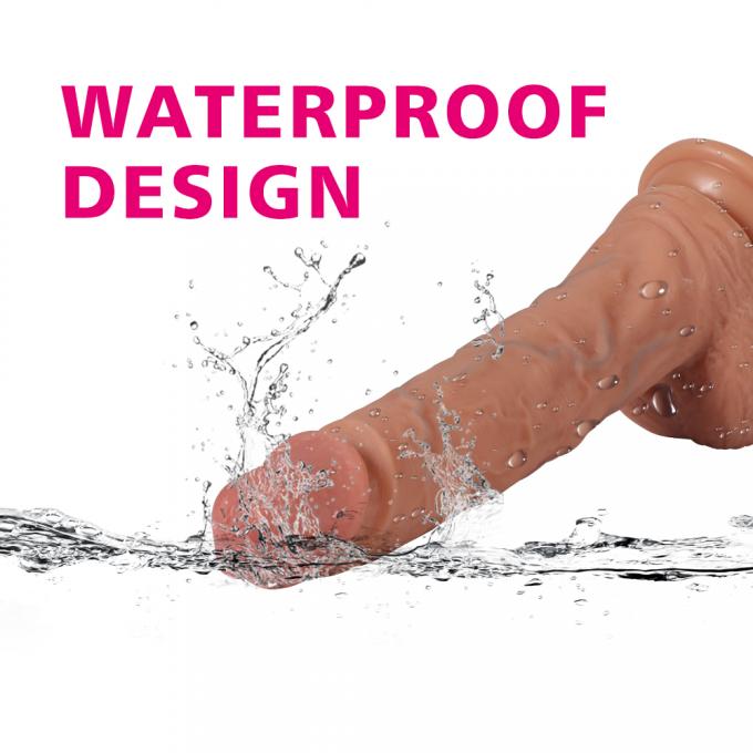 Premium PVC Dildo Phthalate Free Big Cock With Balls 8.8 Inch Realistic Vein 2