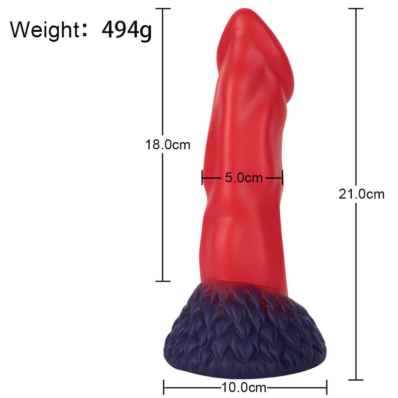Silicone Fantasy Creature Dildo Sex Toy With Bold Design And Easy To Clean