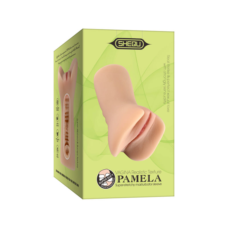 TPR Lifelike Pussy Masturbator Realistic Vagina Toy CE RoHS REACH Certified